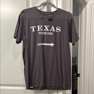 Texas Forever Graphic T-Shirt - Charcoal